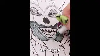 Drawing a Spooky Pirate Reaper for Frightober 2023