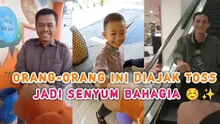 Ekpresi Orang-Orang Saat Di Ajak Toss