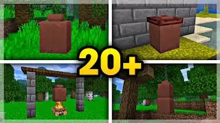 20+ DECORATED POT Build Hacks & Ideas | Minecraft 1.20 🕹️