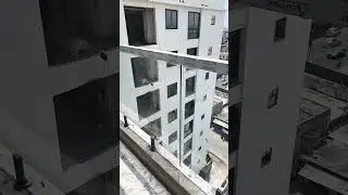 aluminium top full glass balcony railing #music #shortsfeed #railing #shortvideo #shorts #trending