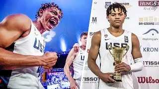 Baylor Commit Keyonte George Earns U18 3x3 MVP! 🥇 🏆