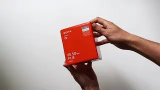 Sony 50mm F1.8 Unboxing #shorts