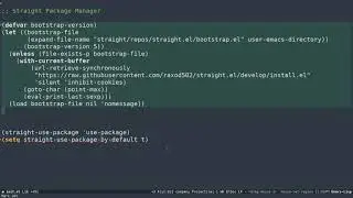 Straight.el On GNU/Emacs (Alternative To Package.el)