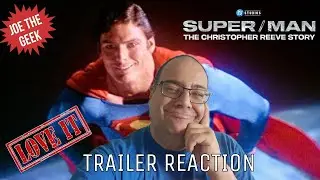 SUPER/MAN: THE CHRISTOPHER REEVE STORY | DC STUDIOS DOCUMENTARY | OFFICIAL TRAILER REACTION