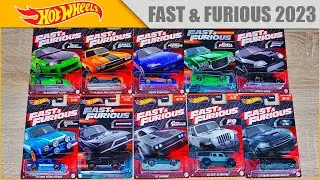 Hot Wheels FAST & FURIOUS, cars 2023! Hot Wheels cars from The Fast and The Furious to Fast X | 4K