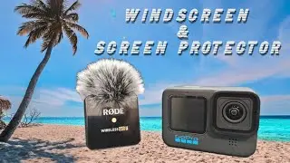 Защитные Cтекла GoPro 11 | Ветрозащита Rode Wireless Go II | Распаковка Aliexpress