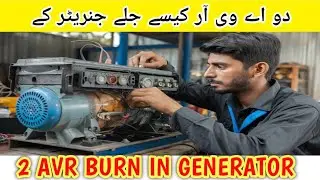 why generator avr burn out frequently@DieselGeneratortraining #powerlearningchannel