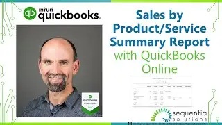 Sales by Product and Services Summary Report in QuickBooks Online