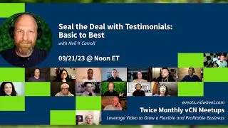 LIVESTREAM - Seal the Deal: Testimonials that Convert, from Basic to Best
