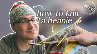 How to Knit a Beanie: All the Basics!