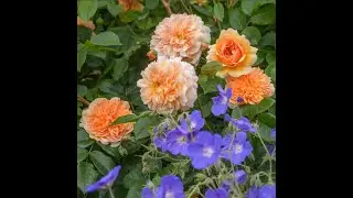 Роза Port Sunlight. Розы Остина. Что в имени твоем Часть 17.