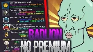 BADLION NO PREMIUM | SERVER DE MINECRAFT 1.8/1.7