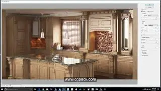 Create depth of field in photoshop by zdepth