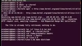 Building Linux kernel the clean way