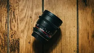 Samyang 85mm T1.5 Cine Lens... AMAZING! Piece of glass.