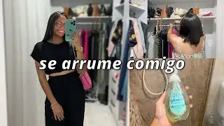 SE ARRUME COMIGO PRA SAIR À NOITE | make e look completão