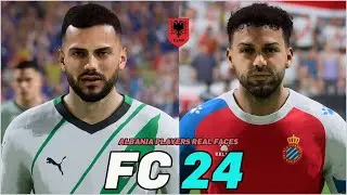 FC 24 | ALL ALBANIA PLAYERS REAL FACES