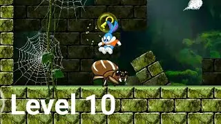 Beeny rabbit 2 Island level 10 gameplay | Кролик Бинни уровень 10 прохождение игры