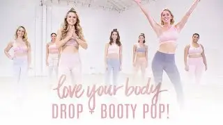 🍑💥 NEW Stop, Drop + Booty Pop Workout! Your Tone Legs and Thighs Workout at Home!!! 💖