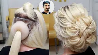HOW TO MAKE BALL HAIR MODELS, BRIDAL HAIR MODELS
