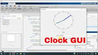 Clock App development in Python and Matlab [Matlab Projects] - (MATLAB full course)