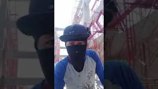 proses pemasangan scafolding 