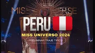 Traje típico Perú 🇵🇪 Miss Universo 2024 👑✨