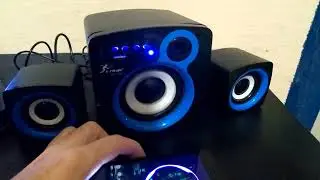 Caixa de som knup KP-6011 Review/Teste