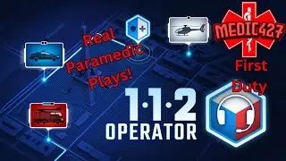 Real Paramedic Plays 112 Operator! | First Duty