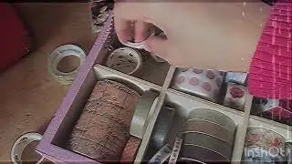 short ASMR cutting sounds\scrapbooking mini vlog