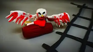 Humanoid Owl ➤ Trevor Henderson Creatures ➤ Polymer Clay