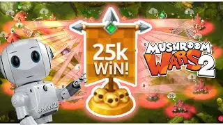 📍Mushroom Wars 2🚩😲👉 25K Battles Won!! NeW #Record #mw2 🏴‍☠️