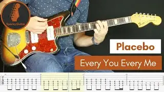 Every You Every Me - Placebo (Guitar Cover #95 with Tabs)