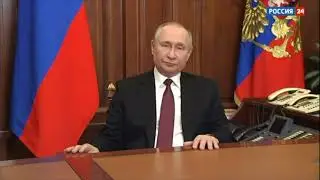 Putin's speech full - English Subs (Feb 24th)
