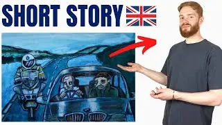 The Hitchhiker (Roald Dahl) | Learn British English with a Short Story | British Accent Storytelling