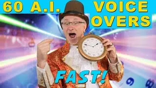 Record 60 AI Voice Overs in 7 Min! Automated Workflow-FREE TOOLS!