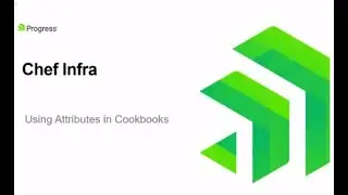 Using Attributes in Cookbook