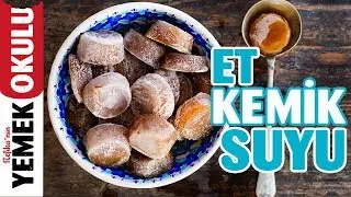 Evde Pratik Kemik Suyu Yapma ve Saklama Yöntemi | Buz Kalıbında Kolay Et Bulyon Nasıl Yapılır?