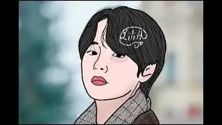 Kim Taehyung Fanart by Ha Lilith Eun