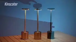 Hot selling table lamp, High quality, three color lighting, adjustable brightness
