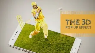 Creating a 3D POPup | 3D POPup effect |Photoshop tutorial 2018