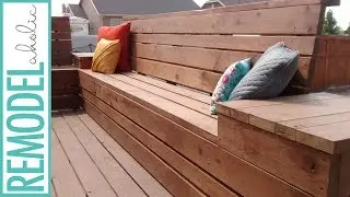 How to Build Space-Saving Deck Benches for a Small Deck