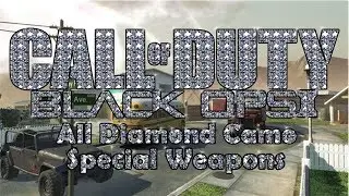 Black Ops 2 All Diamond Specials Assault Shield, Crossbow, Ballistic Knife, Combat Knife