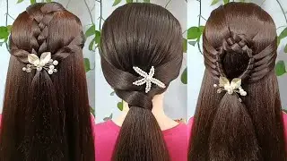 Красивые прически для девушек. Укладка волос #3