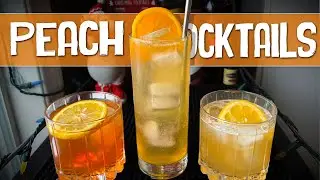 How to Make 3 Simple Peach Cocktails