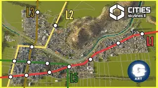 🧑‍🎓 Cómo realizar una red de TRANSPORTE REALISTA en Cities Skylines 2 | Tutorial en Español