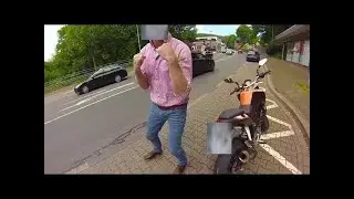 Insane Bikers Vs Road Rage