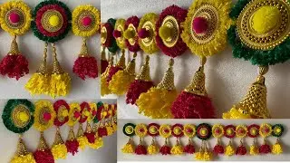 Woolen Craft Ideas | Dussehra/Diwali Home Decoration Ideas | Door Toran Making Ideas With Fur | DIY
