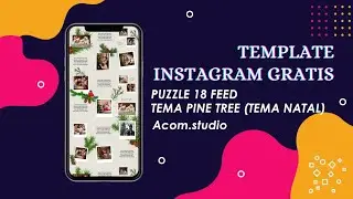 Template Instagram Gratis Tema Natal