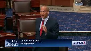 Cory Booker's floor remarks after new New Jersey Senator George Helmy's Floor Speech